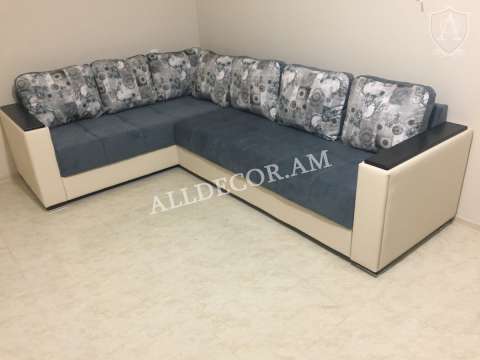 Անկյունային դիվան, հանգստի ֆունկցիա, պորտատիվ նստատեղեր, պատվերով կահույք։ Անկյունային բազմոց